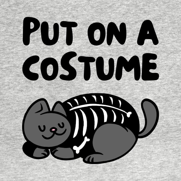 Cat Skeleton Costume by FunnyStylesShop